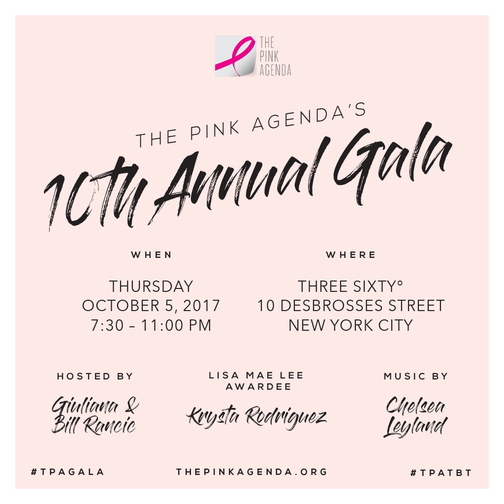 astronomie Raffinaderij jas 10th Annual Gala | The Pink Agenda